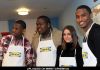 Fabolous, Sean Kingston, Oliva Palermo and Trey Songz at New Yorkers for Children Make Over the ACS Children's Center 